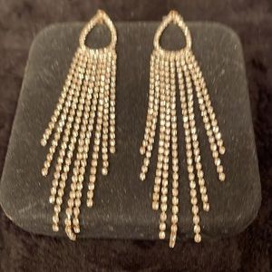5” Chandelier Rhinestone Earrings